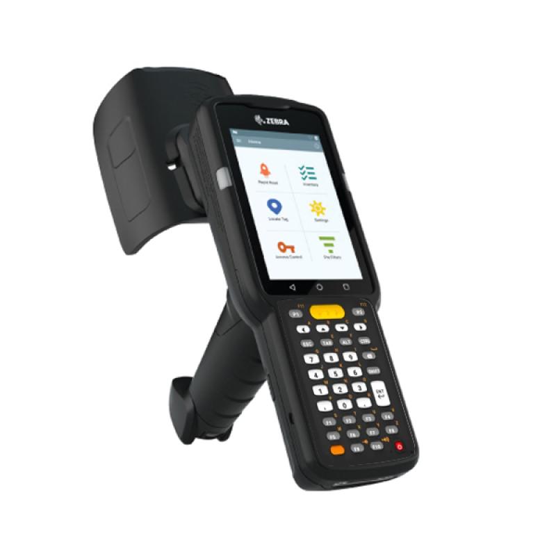 Zebra MC3390XR, Kit 2D, ER, SE4850, USB, BT, WLAN, Func. Num., Gun, RFID, IST, PTT, GMS, Android