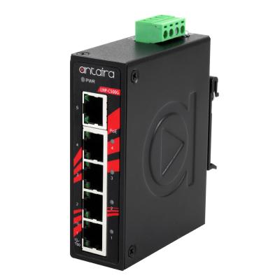 5-Port POE+ Ind. Gb-Switch, 48V, -10-70C