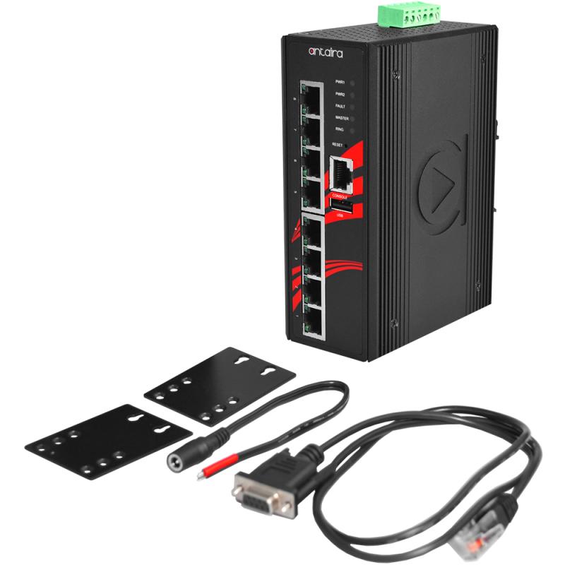 8-Port Managed POE Switch