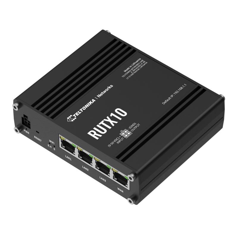 Teltonika RUTX10 Ethernet Dual-Band Wifi Industrial Router