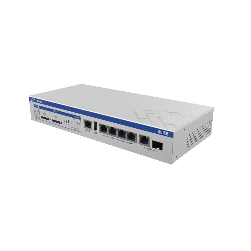 Teltonika RUTXR1 Industrial 4G LTE Cat 6 Dual-Band Wifi SFP Router