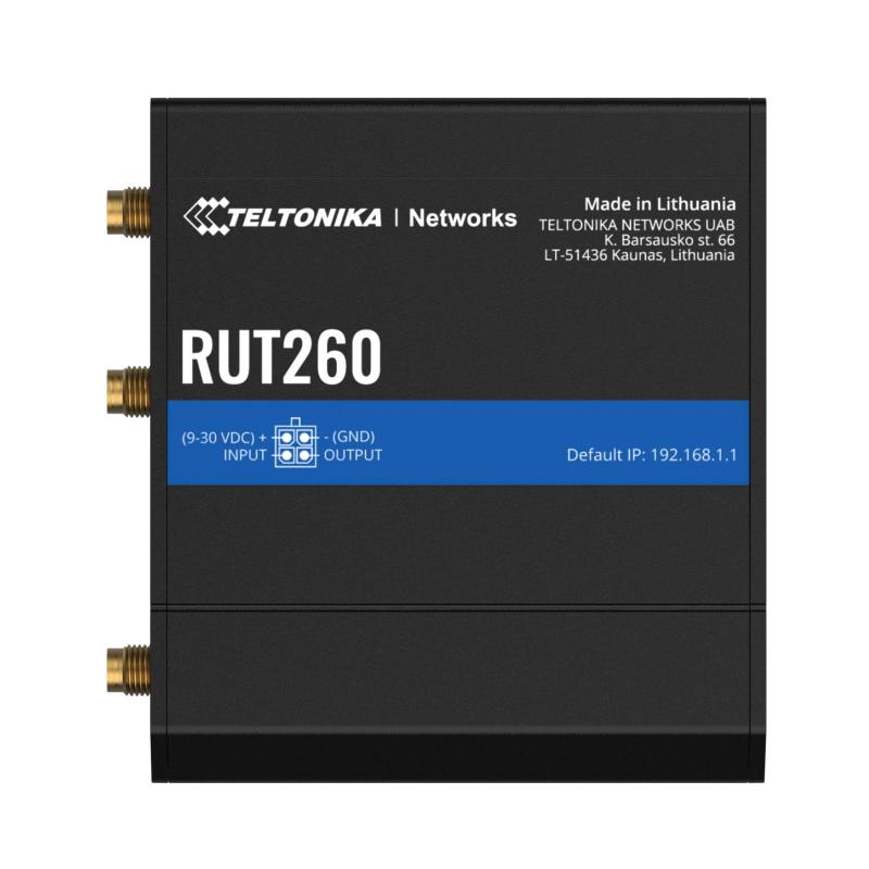 Teltonika RUT260 LTE CAT 6 Cellular Router