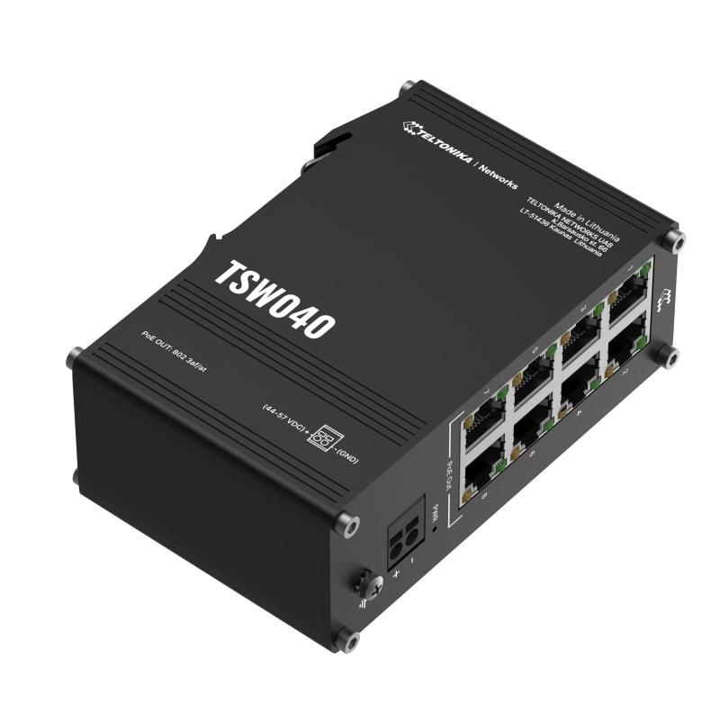 Teltonika TSW040 8-Port PoE+-Switch