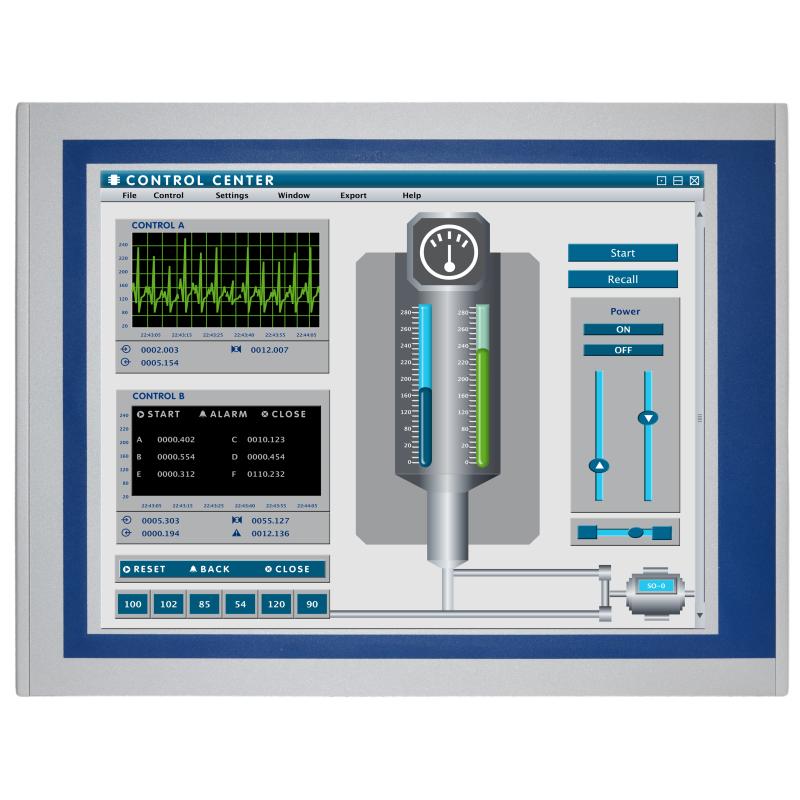 Panelmaster 1981, 19" Panel PC, J1900, 4GB, 128GB SSD