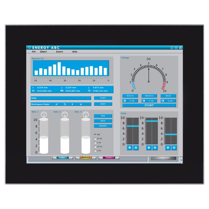 Panelmaster 1983, 18.5" Panel PC, PCAP-Touch, J1900, 4GB, 128GB SSD