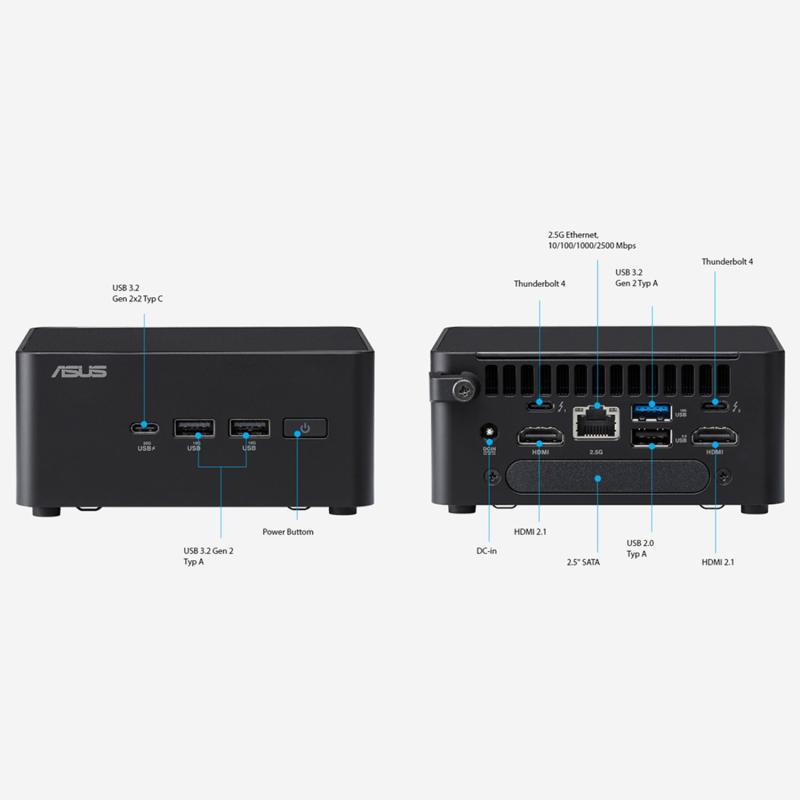 Minico M1K ASUS NUC Mini-PC 2,5"