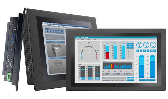 Panel PCs mit Wide Temperature und High Brightness für industrielle Anwendungen