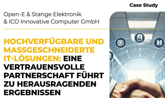 ICO Innovative Computer GmbH realisiert zukunftssichere IT-Lösung für Stange Elektronik